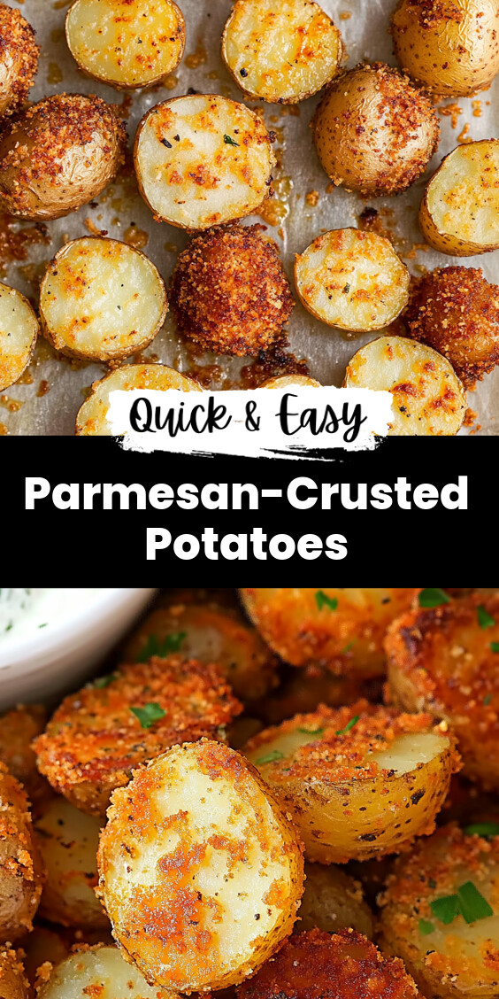 Parmesan-Crusted Potato Bites