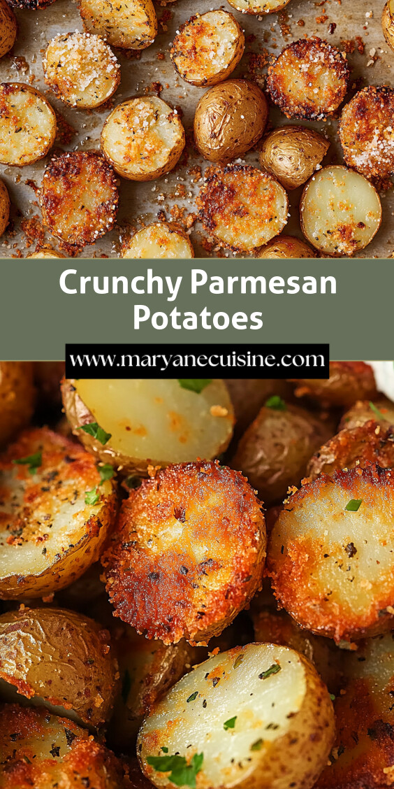 Crunchy Parmesan Potato Recipe