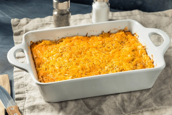 Copy Cat Cracker Barrel Hashbrown Casserole Recipe