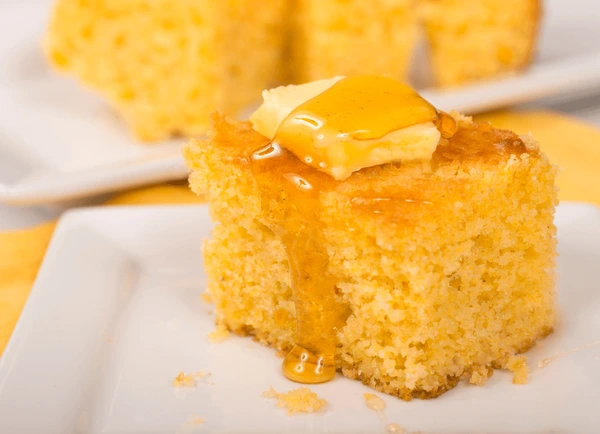 Sweet and Moist Honey Cornbread Recipe