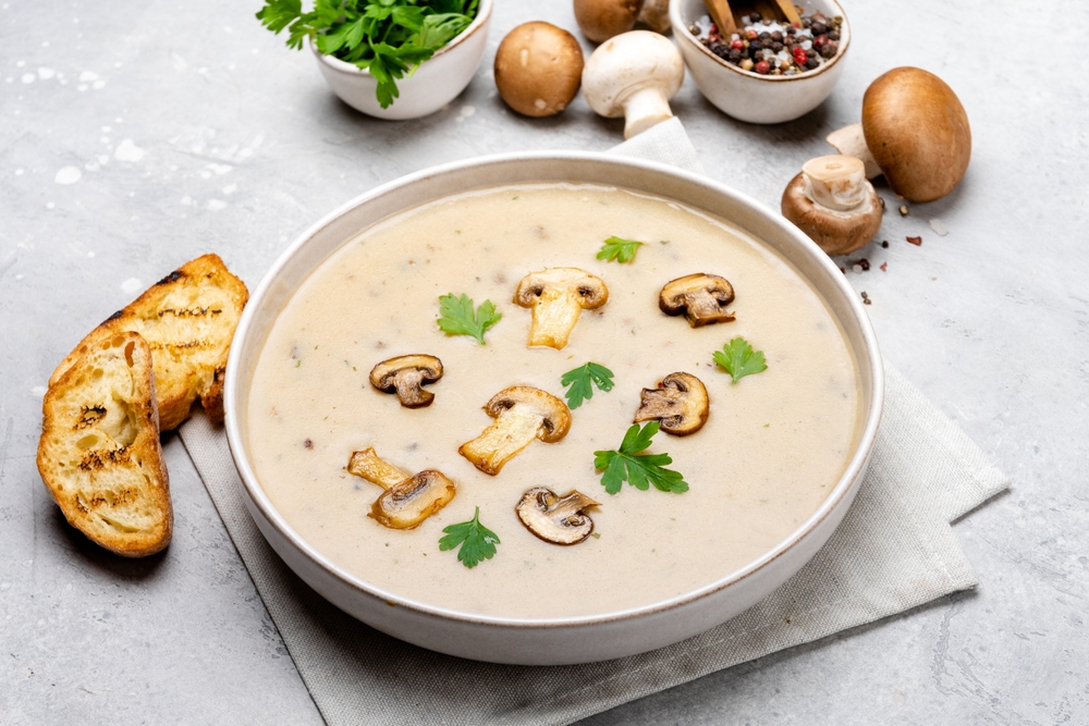 Creamy Mushroom Soup Recipe