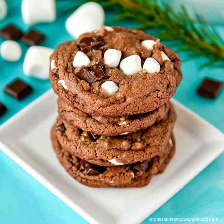 Hot Chocolate Cookies recipe