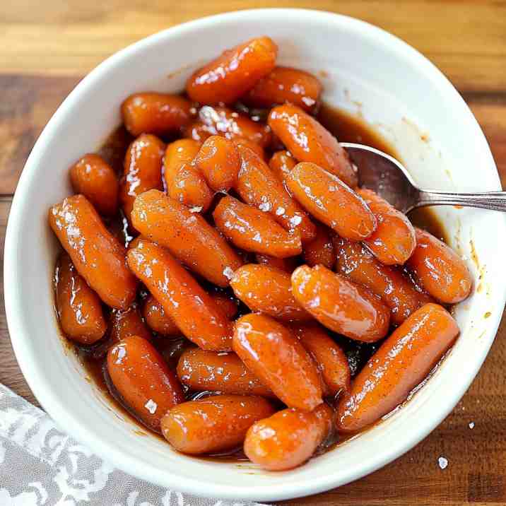 Maple & Brown Sugar Glazed Carrots